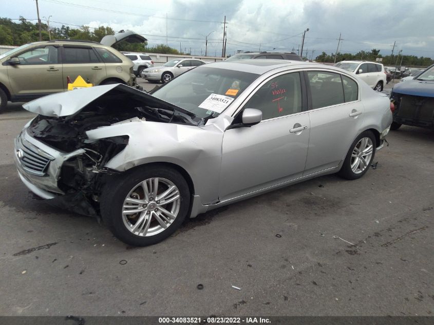 2013 INFINITI G37 SEDAN JOURNEY JN1CV6AP4DM717645