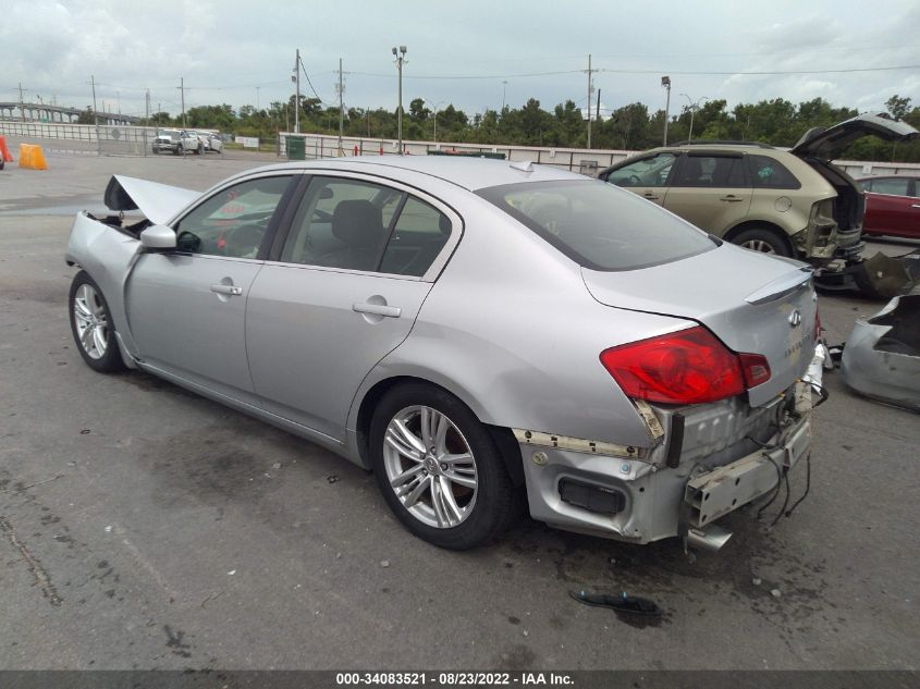 2013 INFINITI G37 SEDAN JOURNEY JN1CV6AP4DM717645