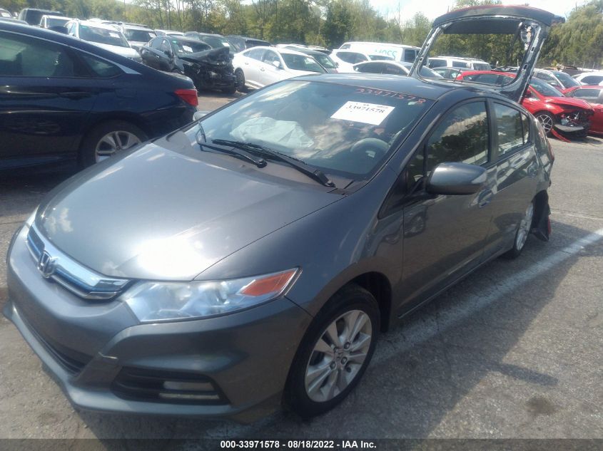 2013 HONDA INSIGHT EX JHMZE2H7XDS001865