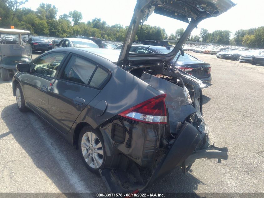 2013 HONDA INSIGHT EX JHMZE2H7XDS001865