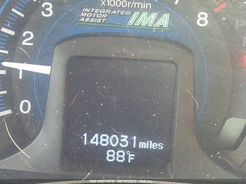 2013 HONDA INSIGHT EX JHMZE2H7XDS001865