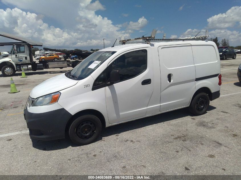 2014 NISSAN NV200 S 3N6CM0KN5EK692134
