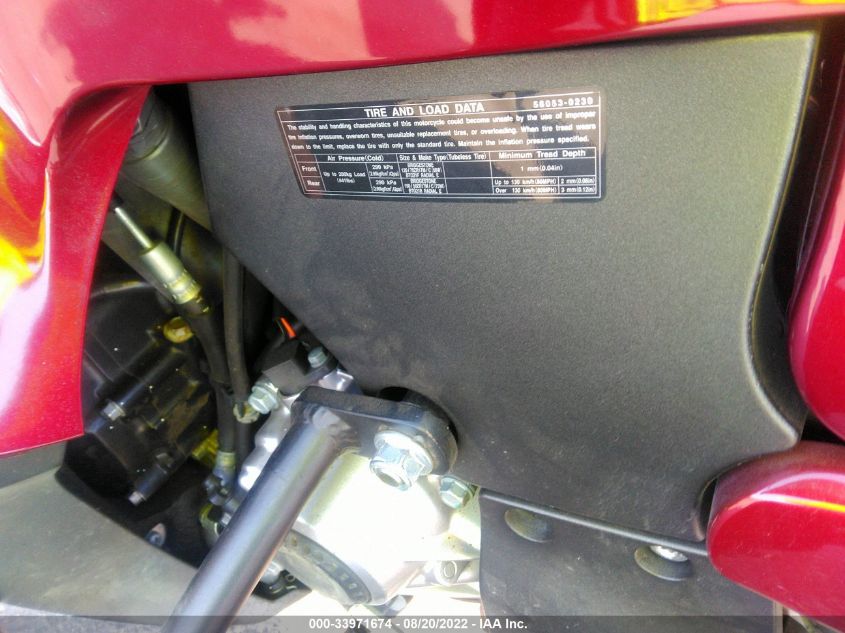 2009 KAWASAKI ZG1400 A JKBZGNA129A021369