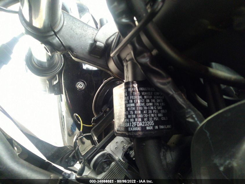 2015 KAWASAKI EX300 A JKAEX8A12FDA23205