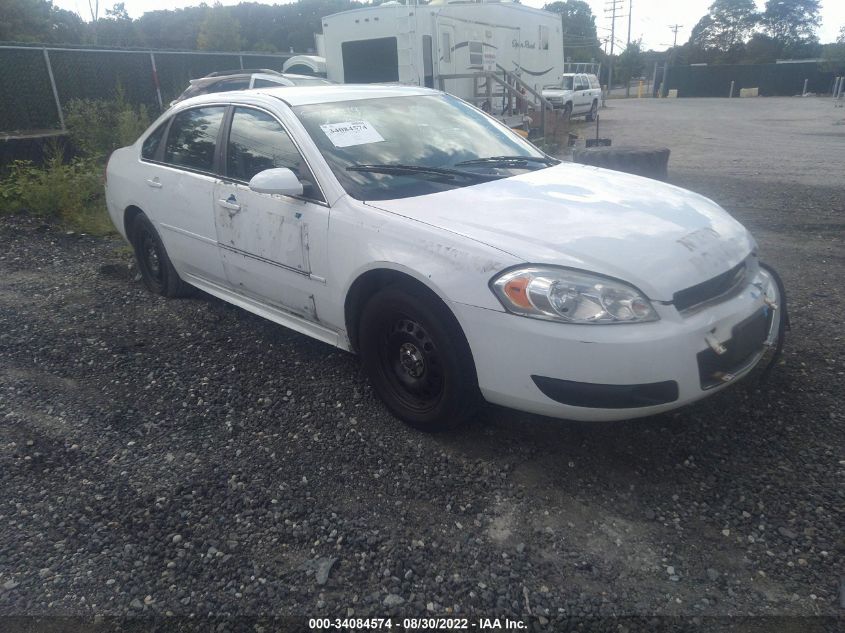 2014 CHEVROLET IMPALA LIMITED POLICE POLICE 2G1WD5E30E1187159