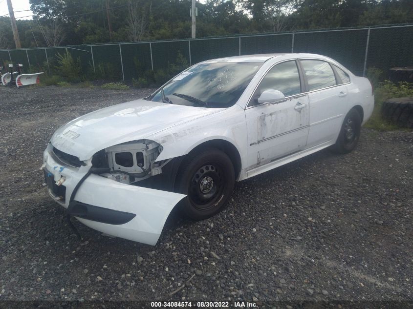 2014 CHEVROLET IMPALA LIMITED POLICE POLICE 2G1WD5E30E1187159