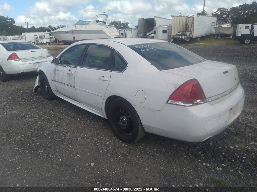 2014 CHEVROLET IMPALA LIMITED POLICE POLICE 2G1WD5E30E1187159