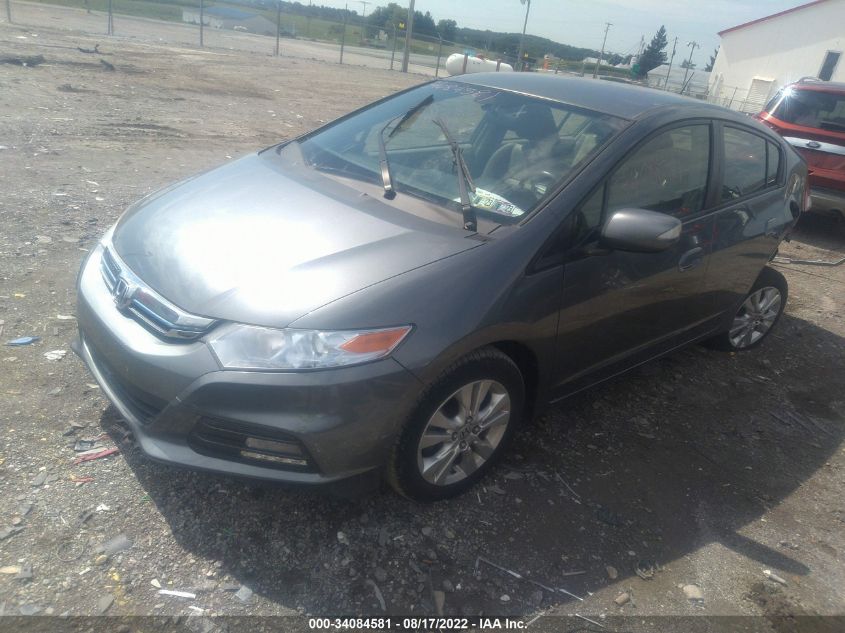 2014 HONDA INSIGHT EX JHMZE2H73ES001868