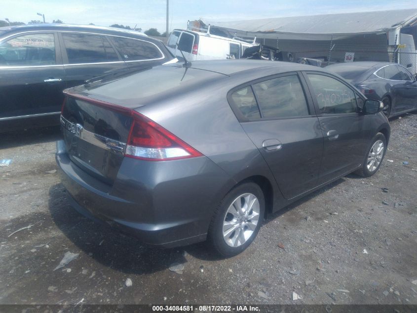 2014 HONDA INSIGHT EX JHMZE2H73ES001868
