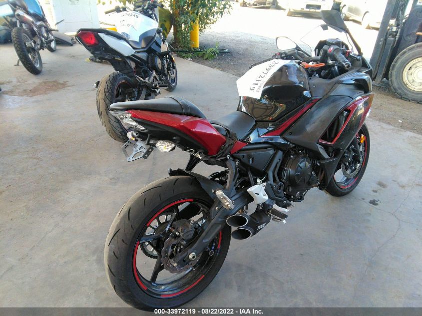 2021 KAWASAKI EX650 M ML5EXEM15MDA30012