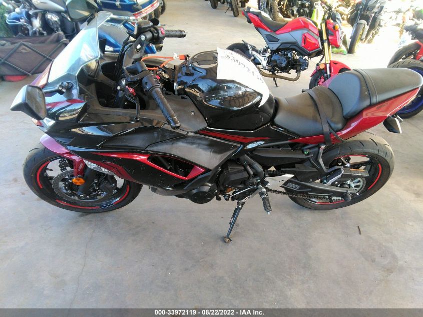 2021 KAWASAKI EX650 M ML5EXEM15MDA30012