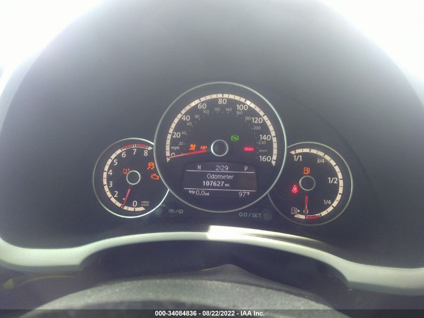 2014 VOLKSWAGEN BEETLE CONVERTIBLE 2.5L W/SOUND/NAV 3VW5P7AT8EM806365