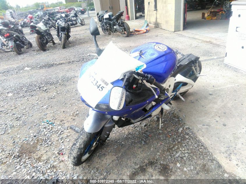 2005 YAMAHA YZFR6 L JYARJ06E15A020469