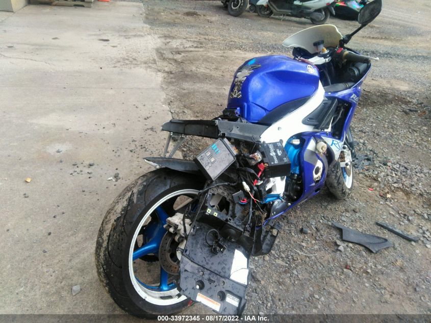 2005 YAMAHA YZFR6 L JYARJ06E15A020469