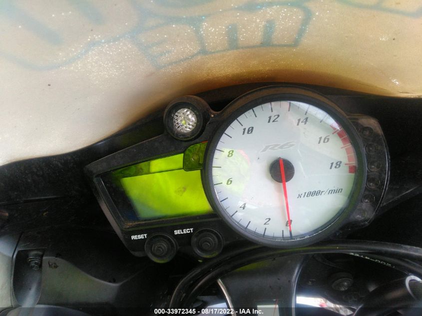 2005 YAMAHA YZFR6 L JYARJ06E15A020469