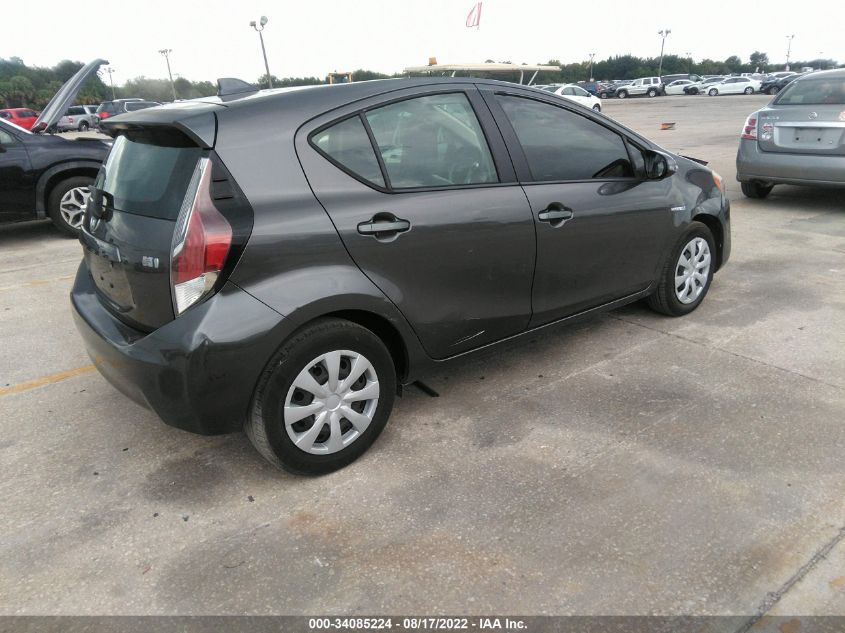 2015 TOYOTA PRIUS C TWO JTDKDTB39F1102258