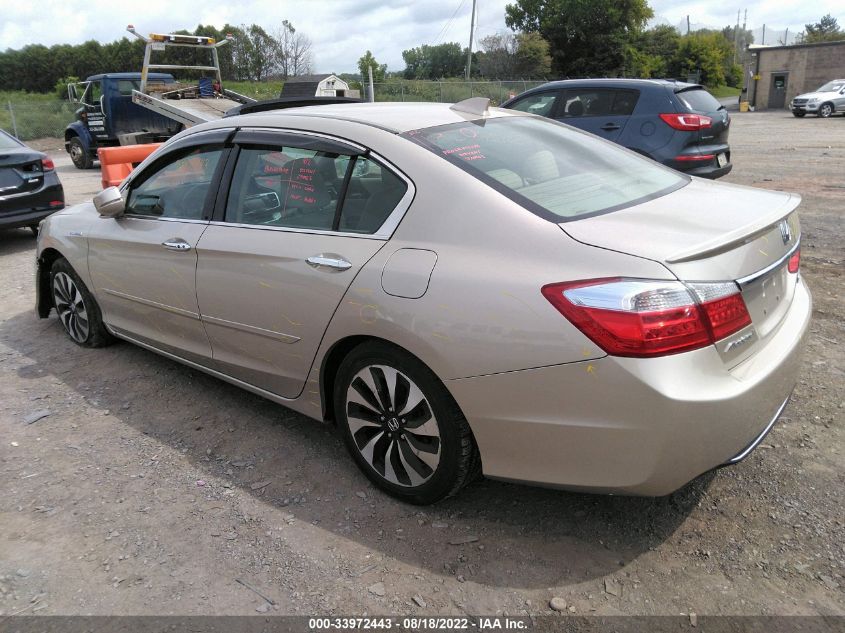 2014 HONDA ACCORD HYBRID TOURING 1HGCR6F72EA003544
