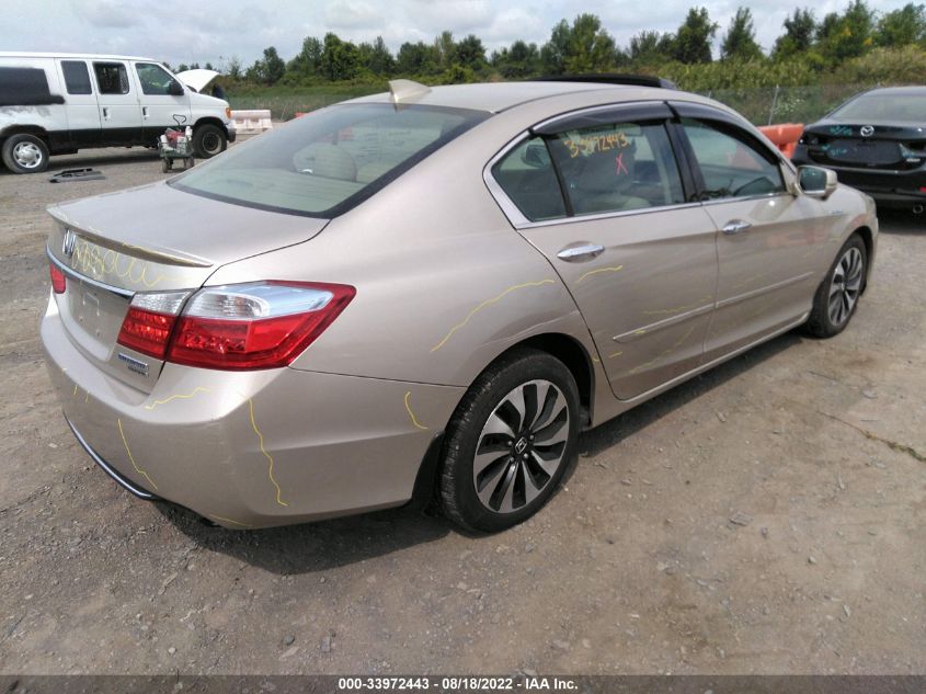 2014 HONDA ACCORD HYBRID TOURING 1HGCR6F72EA003544