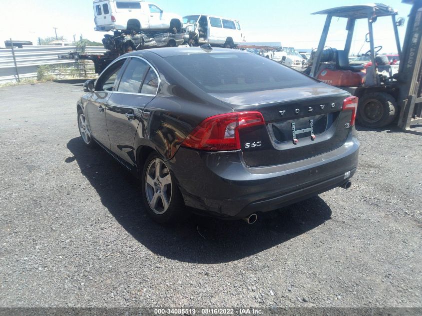2013 VOLVO S60 T5 YV1612FSXD1218064
