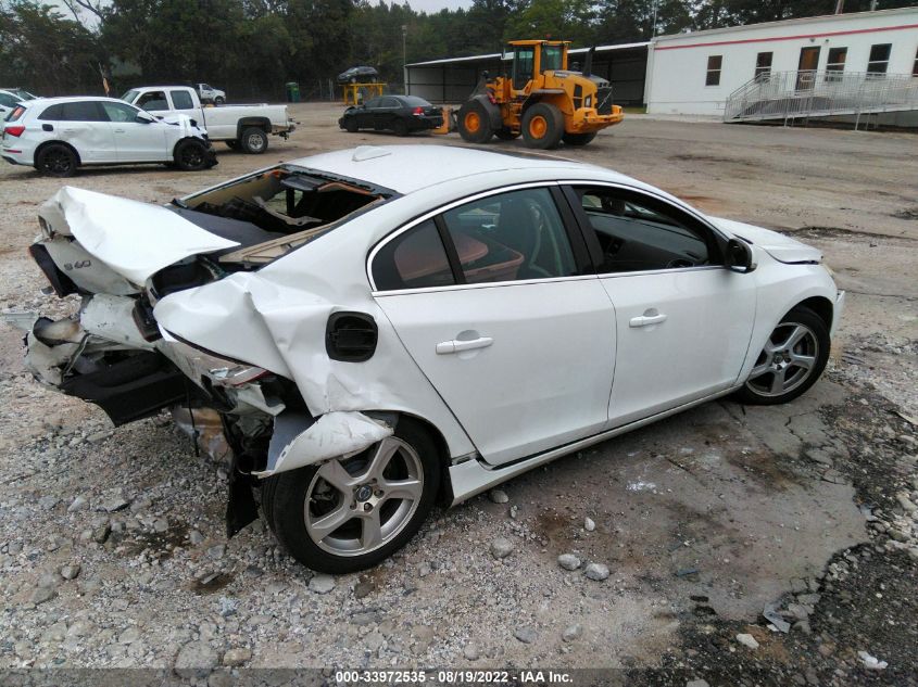 2013 VOLVO S60 T5 YV1612FS7D2180285