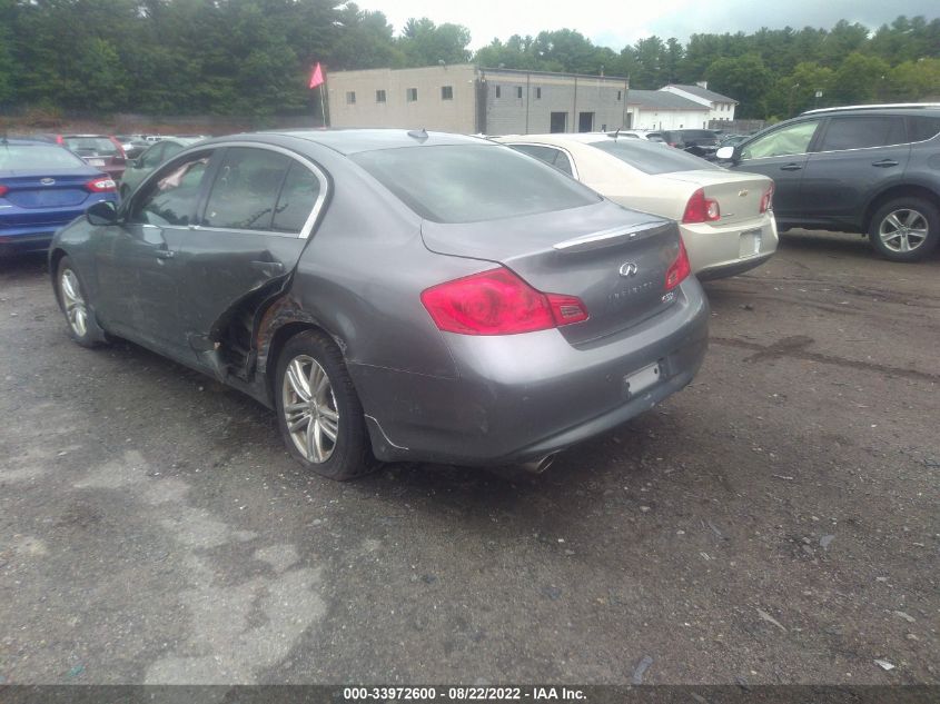 2013 INFINITI G37 SEDAN X JN1CV6AR4DM753711
