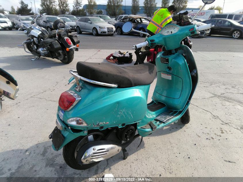 2013 VESPA LX 150IE ZAPM688F7D5002763