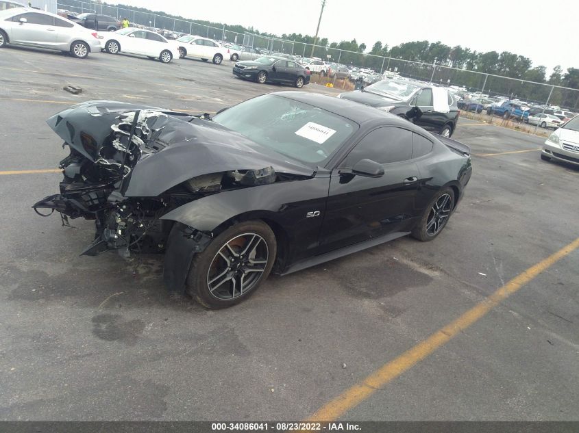 VIN 1FA6P8CF9K5161088 2019 FORD MUSTANG no.2