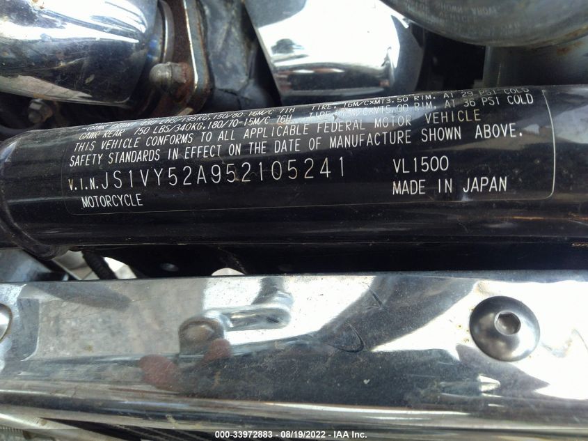 2005 SUZUKI C90 JS1VY52A952105241