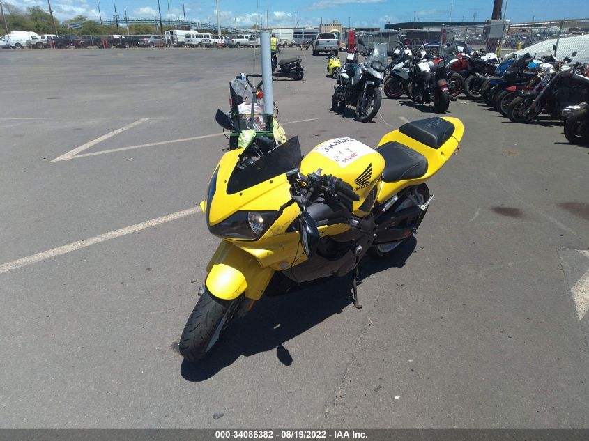2002 HONDA CBR600 F4 JH2PC35092M310215