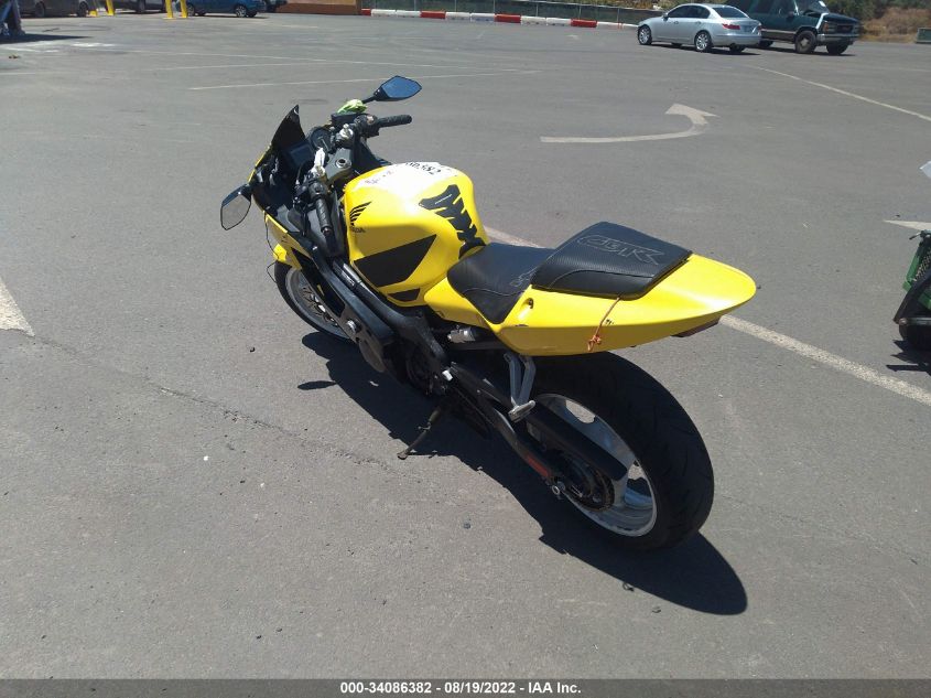 2002 HONDA CBR600 F4 JH2PC35092M310215