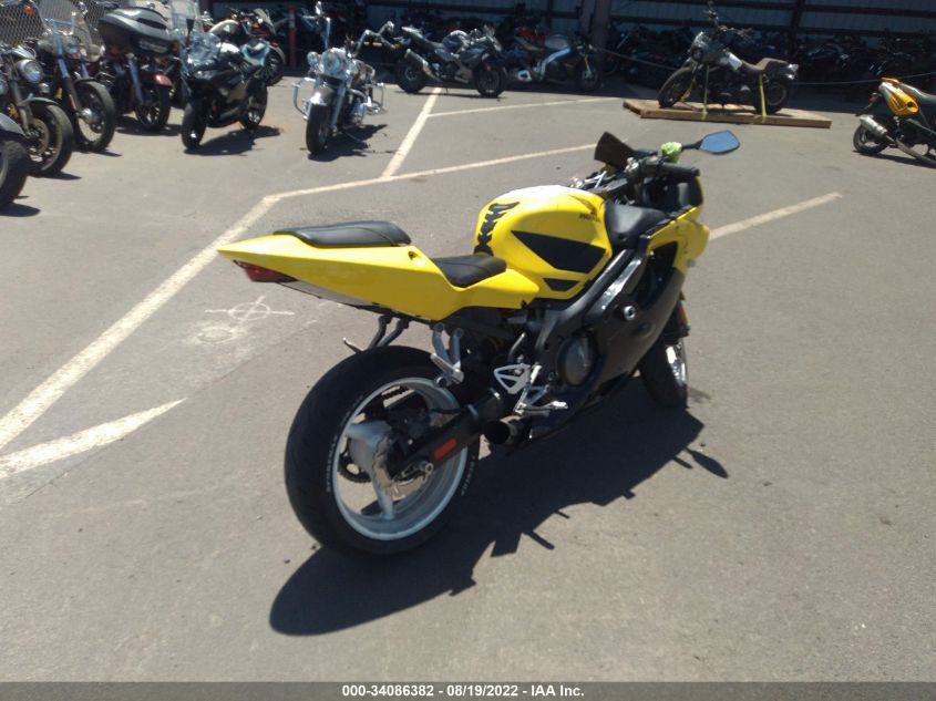 2002 HONDA CBR600 F4 JH2PC35092M310215