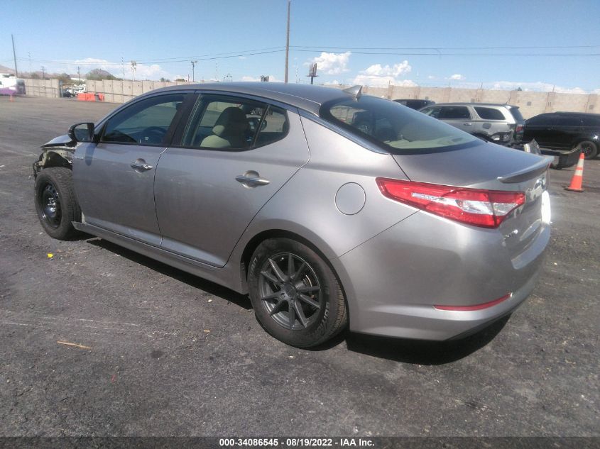 2013 KIA OPTIMA HYBRID LX KNAGM4AD8D5042997