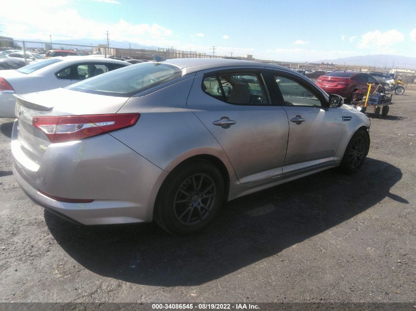 2013 KIA OPTIMA HYBRID LX KNAGM4AD8D5042997