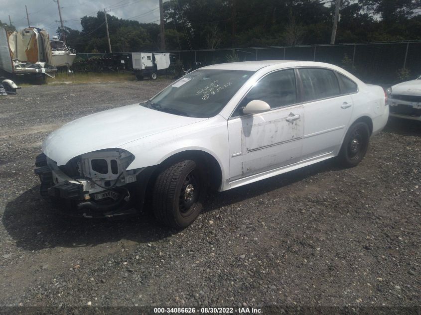 2014 CHEVROLET IMPALA LIMITED POLICE POLICE 2G1WD5E35E1186914