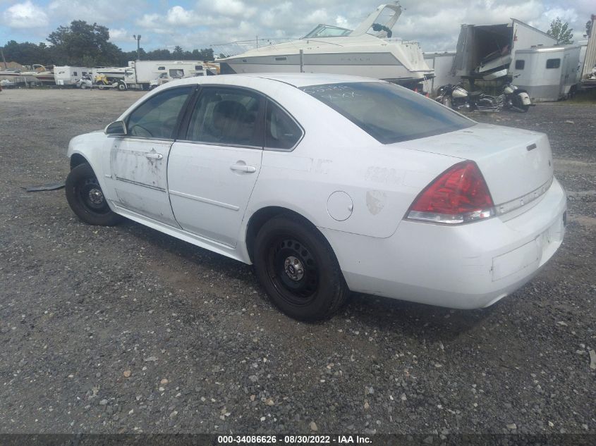 2014 CHEVROLET IMPALA LIMITED POLICE POLICE 2G1WD5E35E1186914