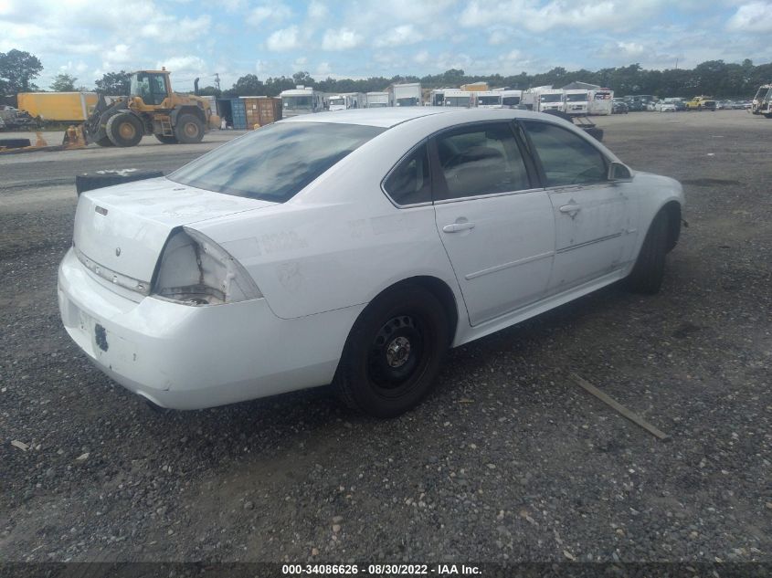 2014 CHEVROLET IMPALA LIMITED POLICE POLICE 2G1WD5E35E1186914