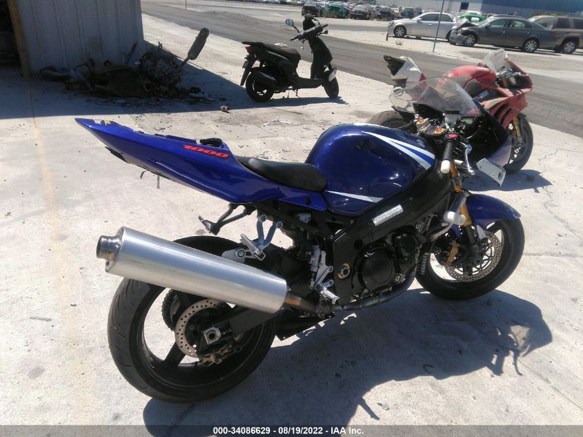 2004 SUZUKI GSX-R1000 JS1GT75A442101062