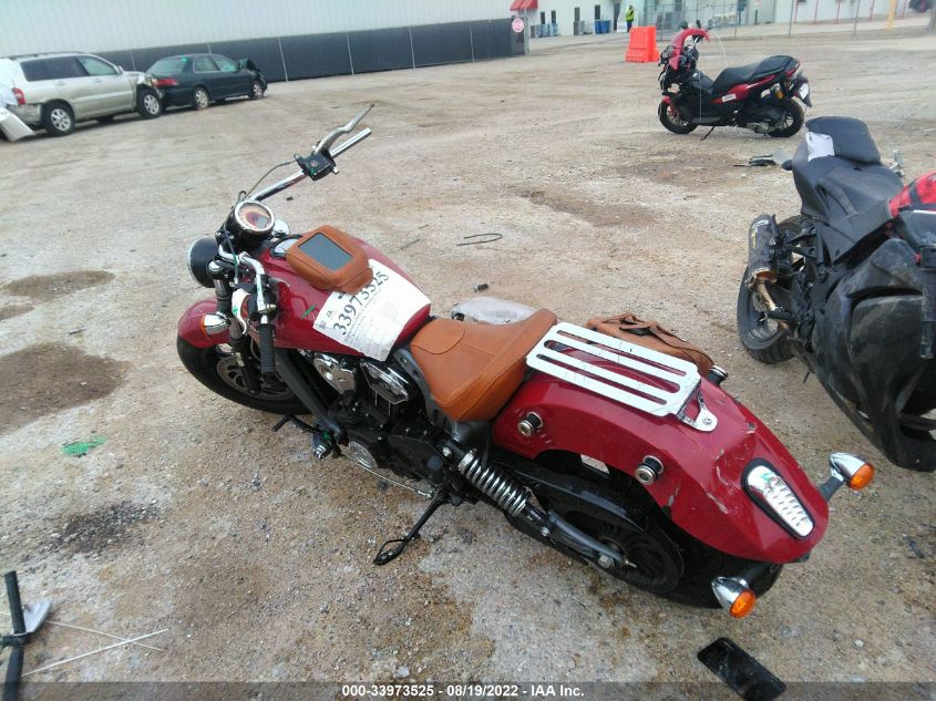 2015 INDIAN MOTORCYCLE CO. SCOUT ABS 56KMSA00XF3104160