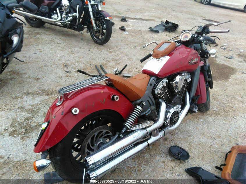 2015 INDIAN MOTORCYCLE CO. SCOUT ABS 56KMSA00XF3104160