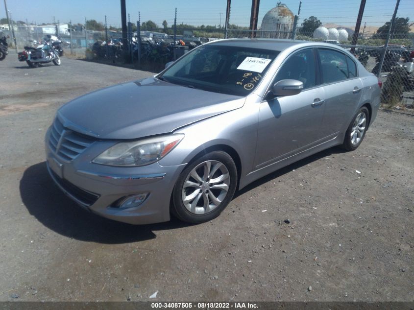 2013 HYUNDAI GENESIS 3.8L KMHGC4DD2DU242647