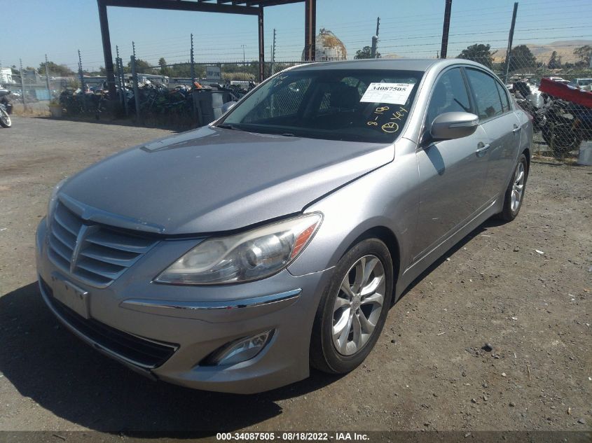 2013 HYUNDAI GENESIS 3.8L KMHGC4DD2DU242647