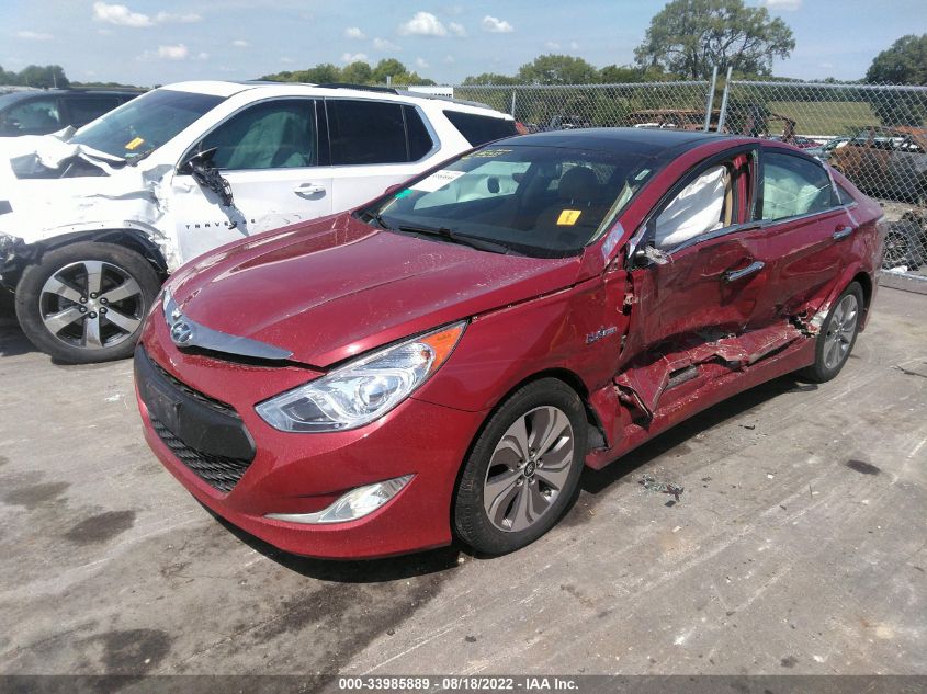 2015 HYUNDAI SONATA HYBRID LIMITED KMHEC4A49FA121145