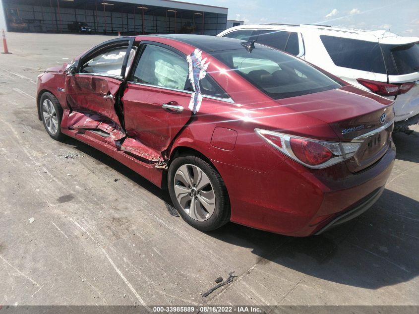 2015 HYUNDAI SONATA HYBRID LIMITED KMHEC4A49FA121145