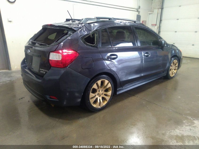 2014 SUBARU IMPREZA WAGON 2.0I SPORT LIMITED - JF1GPAS63E8274535