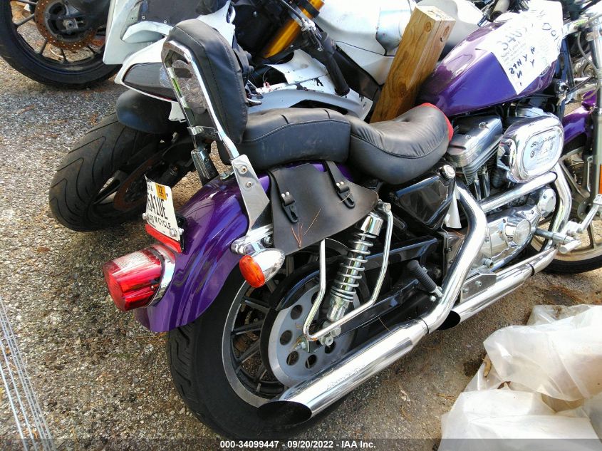 2002 HARLEY-DAVIDSON XL883 HUGGER 1HD4CEM142K158047