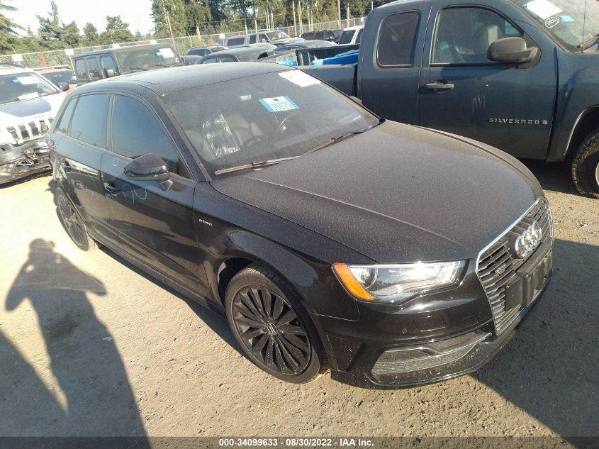 2016 AUDI A3 E-TRON PREMIUM WAUUPBFFXGA095849