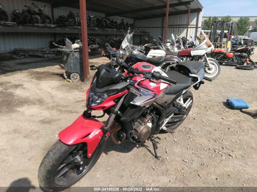 2019 HONDA CB500 F MLHPC631XK5000202
