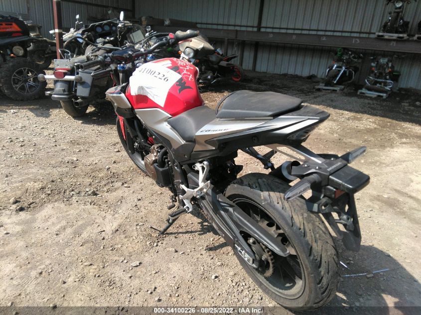 2019 HONDA CB500 F MLHPC631XK5000202