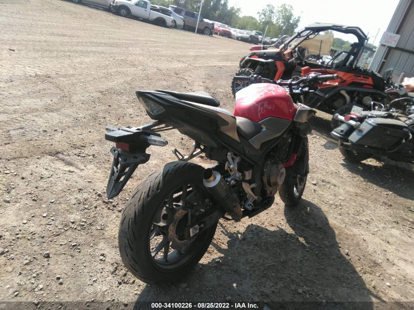 2019 HONDA CB500 F MLHPC631XK5000202