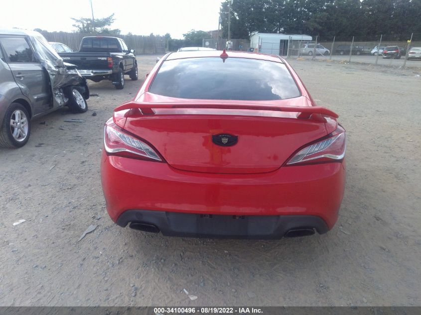 2013 HYUNDAI GENESIS COUPE 3.8 TRACK KMHHU6KJ9DU093708